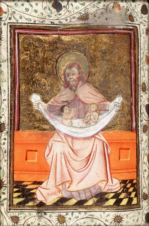 The blessed in Abraham's bosom
