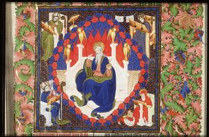 God with St. Augustine, St. Gregory the Great, St. Ambrose and St. Jerome