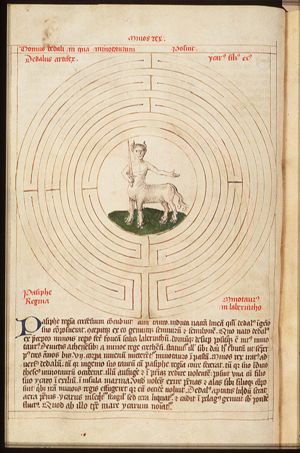 The Minotaur in the labyrinth