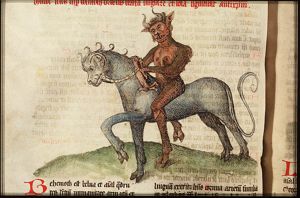 The devil riding Behemoth