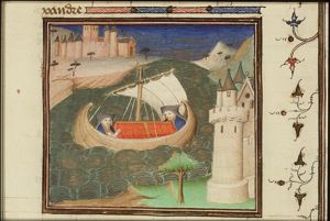 St. Thomas Becket of Canterbury goes into exile
