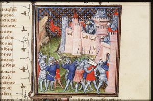 Edward III takes Poix Castle