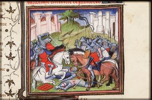 The battle of Calais