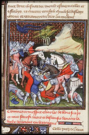 Charles de Blois is taken prisoner