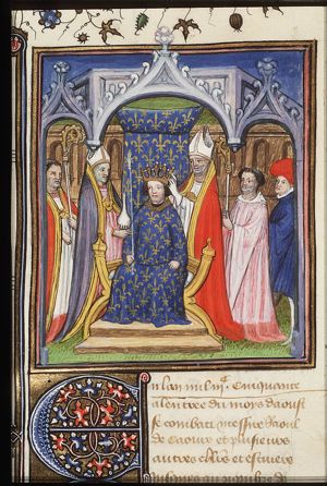 Jean II crowned king of France