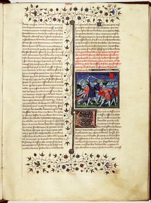The battle of Poitiers