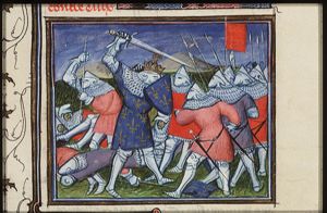 The battle of Poitiers