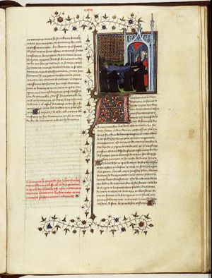 The funeral procession of Jean II