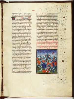 The battle of Auray