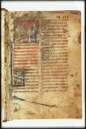 Jean de Meung translates 'Epitoma rei militaris' of Vegetius to count Jean d'Eu