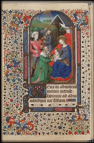 The adoration of the Christ-child by the Magi