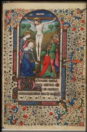 The Crucifixion, with Mary, St. John and soldiers