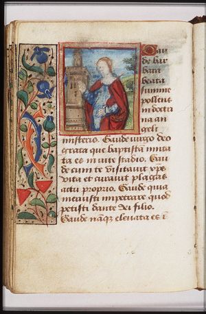St. Barbara, before the tower