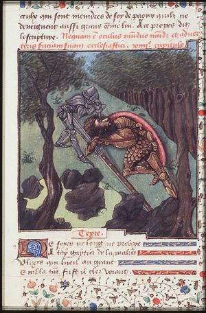 Ulysses blinds Polyphemus the Cyclop