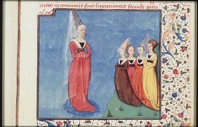 Diana, guardian of chastity, with her maidens