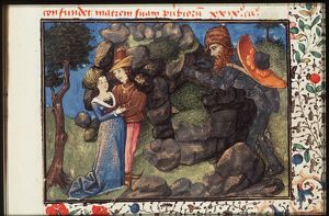 Polyphemus attacks Acis and Galatea