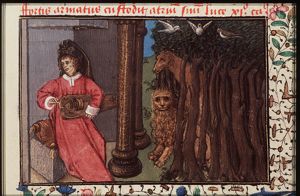 Ulysses' stratagem for discovering Achilles among the nuns of a convent