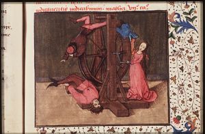 Fortune turning her Wheel