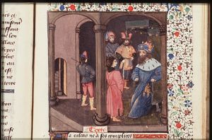 Calchas is sent by Priam to Delphi