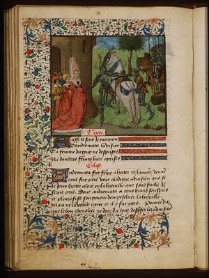 Hector's farewell to Andromache