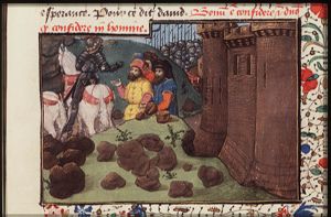 Hector's farewell to Priam