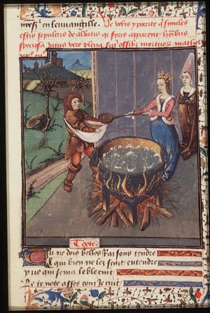 Ino orders the sowing of boiled corn