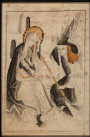 The Annunciation: Gabriel announces Christ's birth to Mary