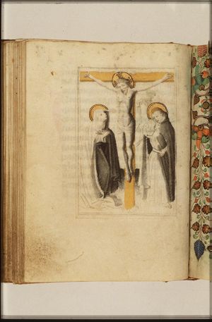 The Crucifixion, with Mary and St. John