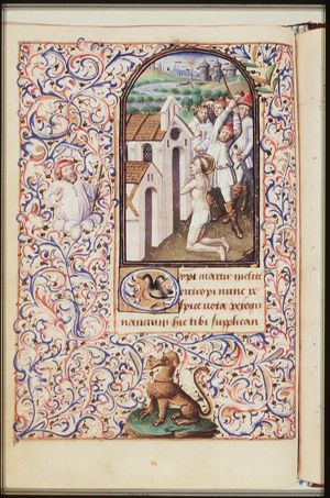 Martyrdom of St. Eutropius of Saintes