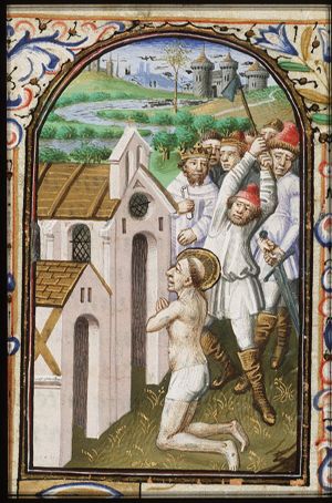 Martyrdom of St. Eutropius of Saintes