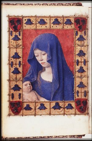 Mary holding the Christ-child