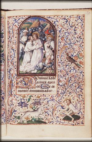 The arrest of Christ: the kiss of Judas; the ear of Malchus cut off by St. Peter