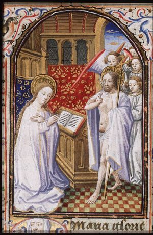 Christ appears to his mother Mary