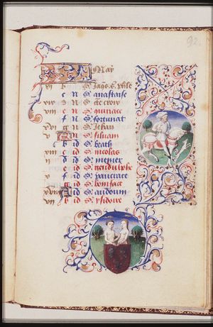 May: a falconer