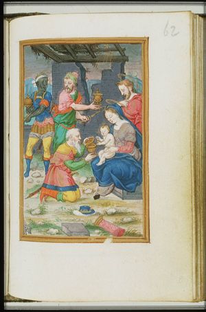The adoration of the Christ-child by the Magi