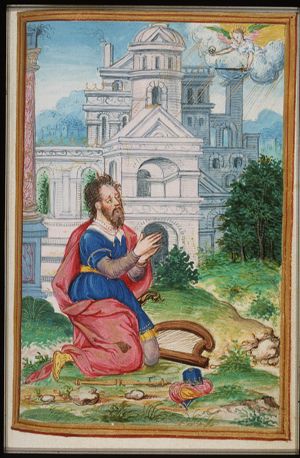 David at prayer