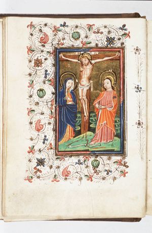 The Crucifixion, with Mary and St. John