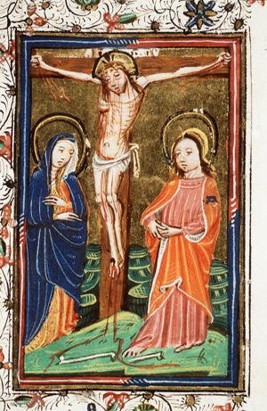 The Crucifixion, with Mary and St. John
