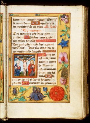 The Crucifixion, with Mary and St. John