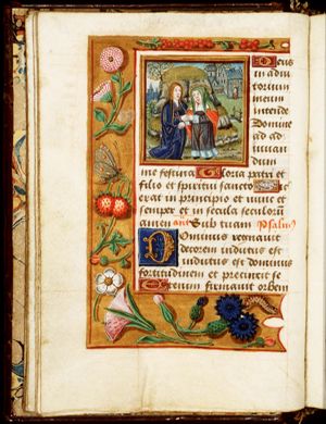 The Visitation: Mary meets St. Elisabeth