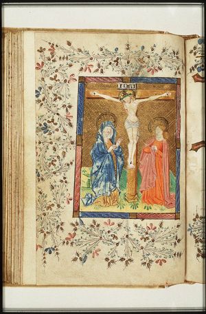 The Crucifixion, with Mary and St. John