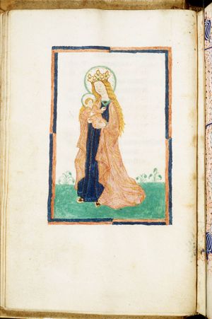 Madonna: Mary holding the Christ-child