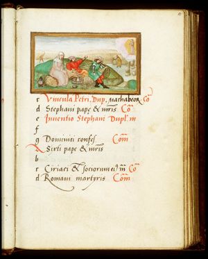 August: people reaping corn, resting; Virgo
