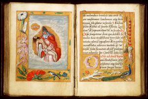 The Trinity: God the Father holding the body of Christ (Not Gottes)