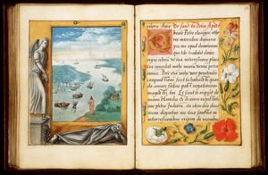 St. Peter walks on the water