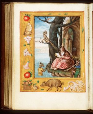 St. Antony Abbot of Egypt tormented by devils