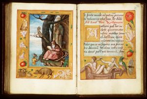 St. Antony Abbot of Egypt tormented by devils