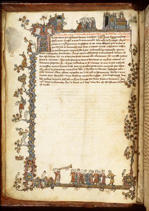 Submission of the city of Bruges to Philippe VI, king of France