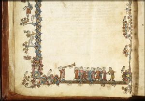 Submission of the city of Bruges to Philippe VI, king of France
