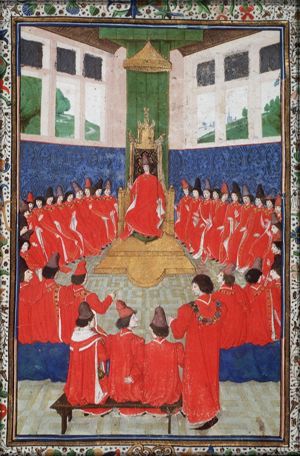 Assembly of the Order of the Golden Fleece presided over by Charles the Bold